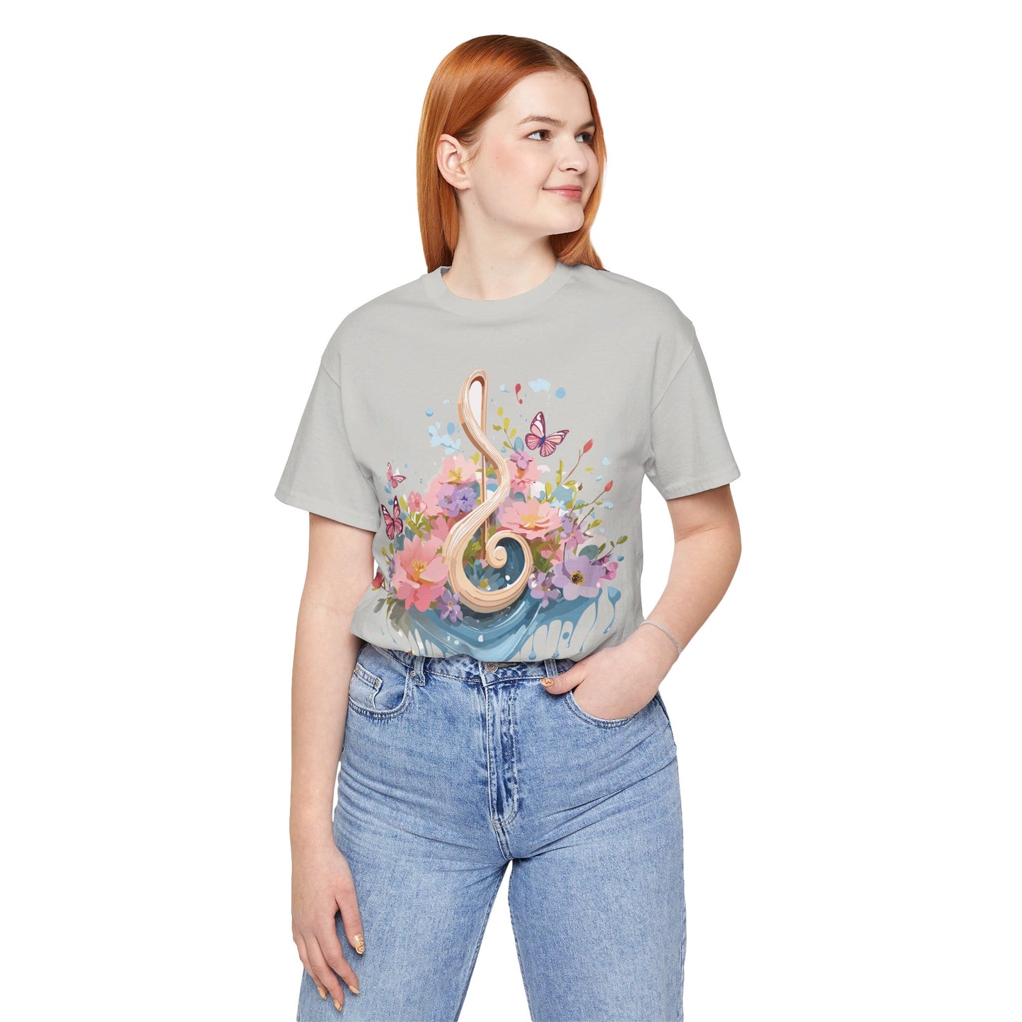 T-shirt en coton naturel - Collection Musique