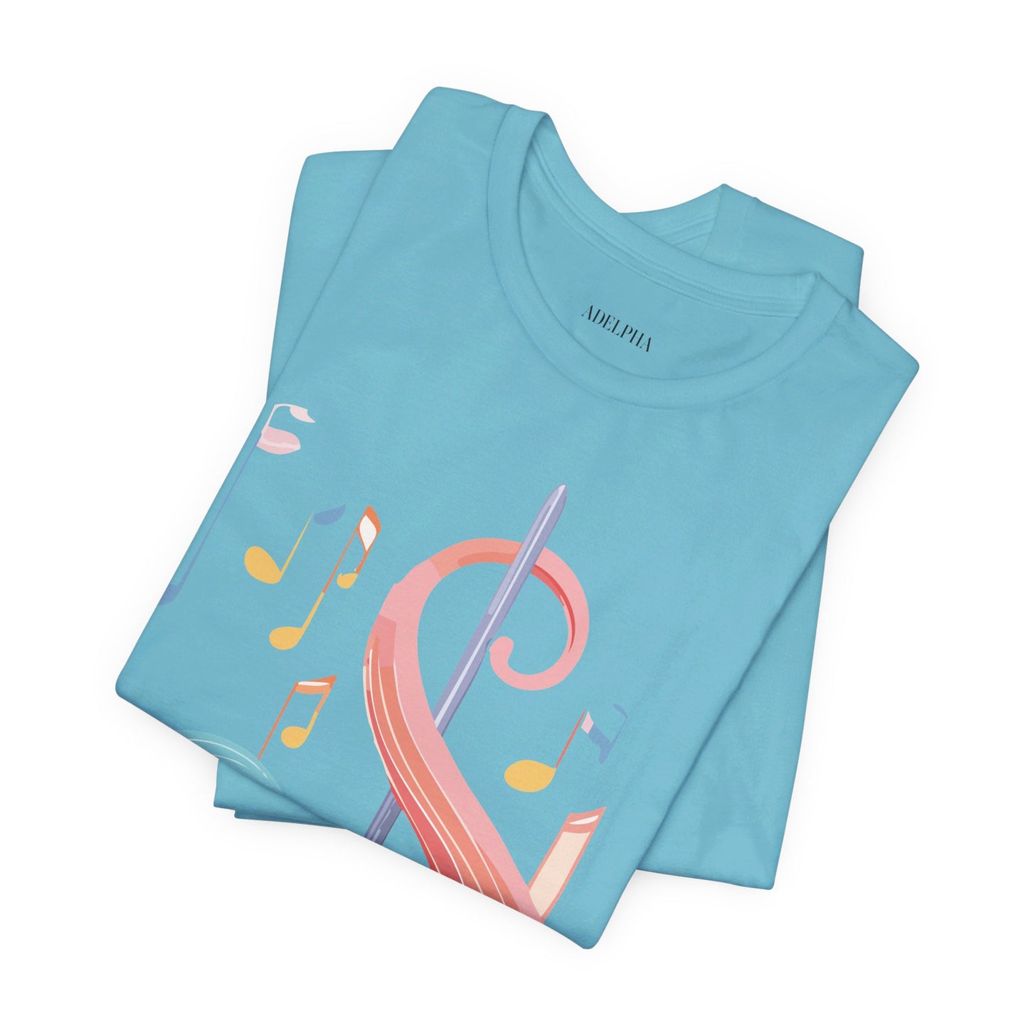 T-shirt en coton naturel - Collection Musique