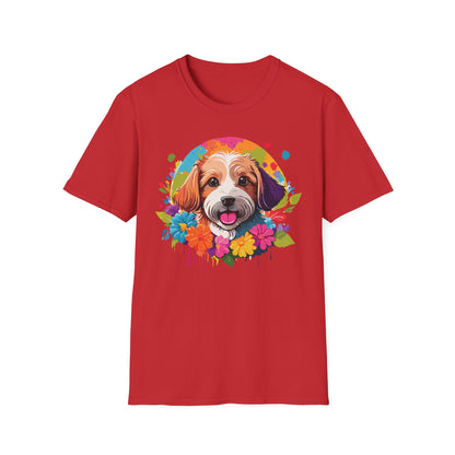 Unisex Dog Shirt Softstyle Cotton Tee Gildan 64000 Animal Tee