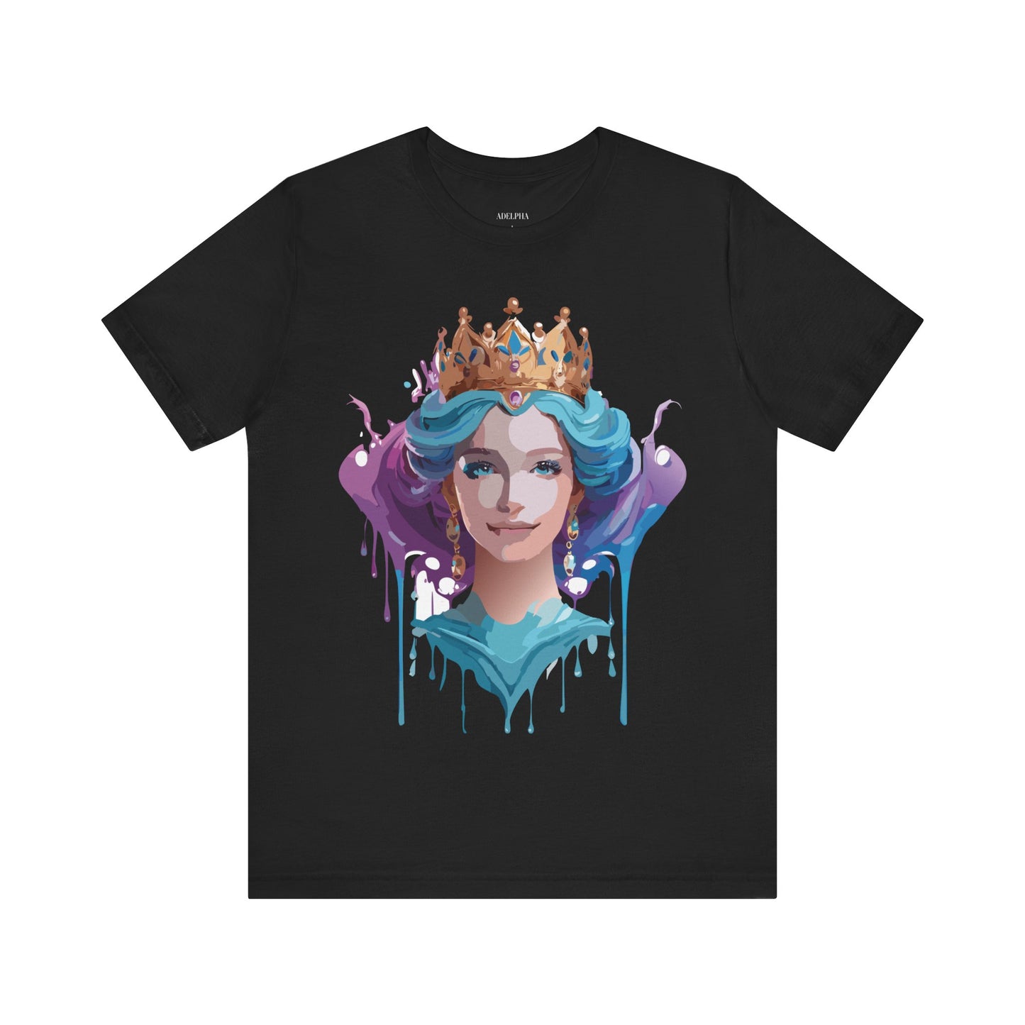 T-Shirt aus natürlicher Baumwolle – Queen Collection