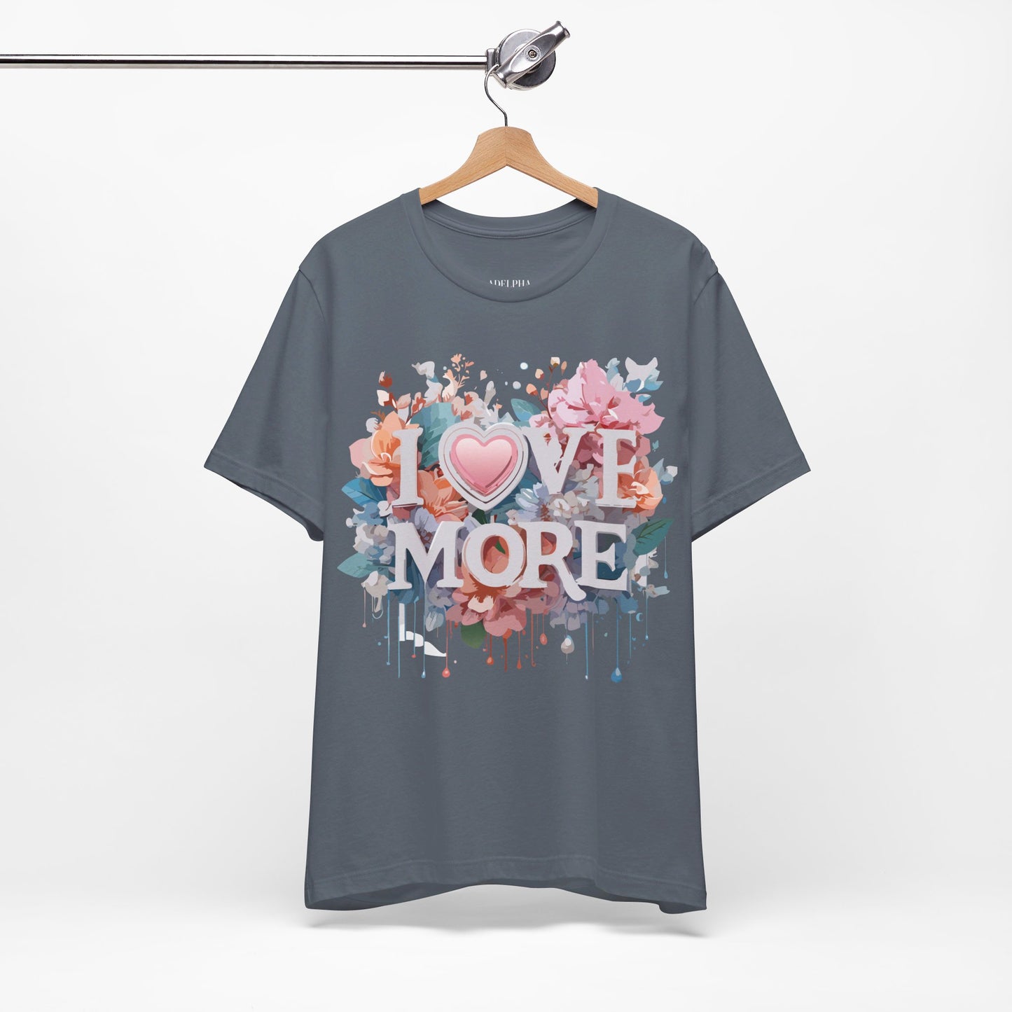 T-Shirt aus natürlicher Baumwolle – Love Story Collection