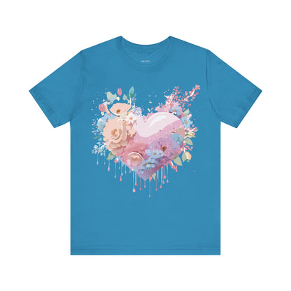 Natural Cotton Tee Shirt - Love Story Collection Printify