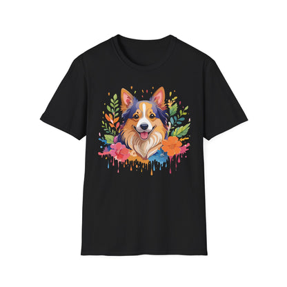 Dog Shirt Unisex Animal Tee Softstyle Gildan 64000 Cotton Tee