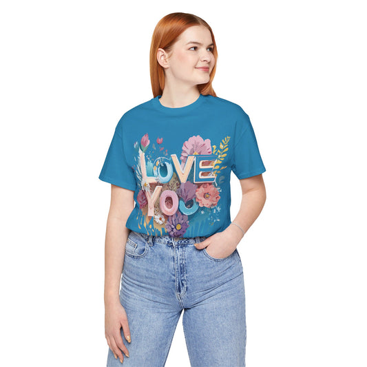 Natural Cotton Tee Shirt - Love Story Collection Printify