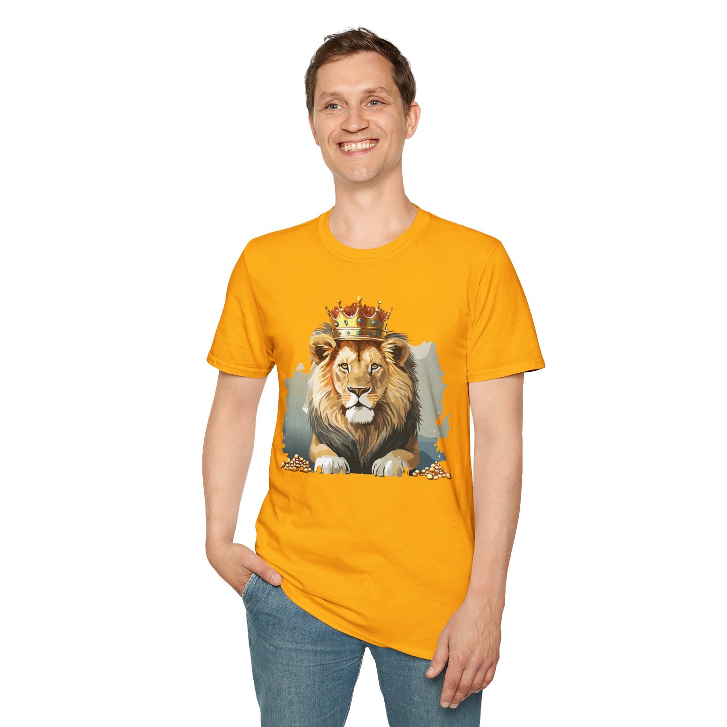 Lion Shirt, Shirt with Lion, Animal Tee, Shirt with Animals