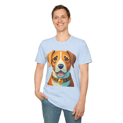 Dog Shirt Unisex Animal Tee Gildan Softstyle 64000 Cotton Tee