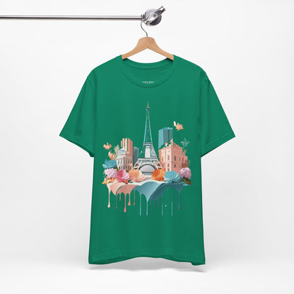 Tourist Shirt, Shirt with Paris - ADELPHA