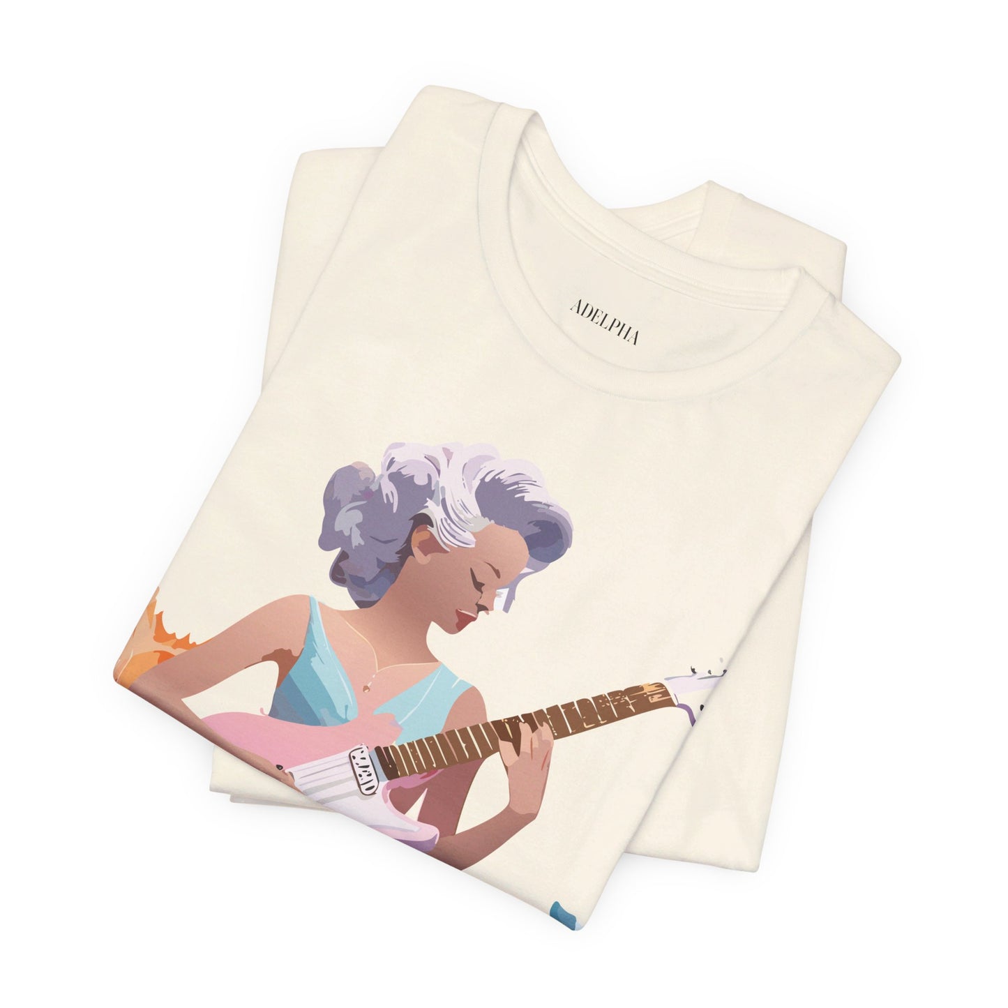 T-shirt en coton naturel - Collection Musique