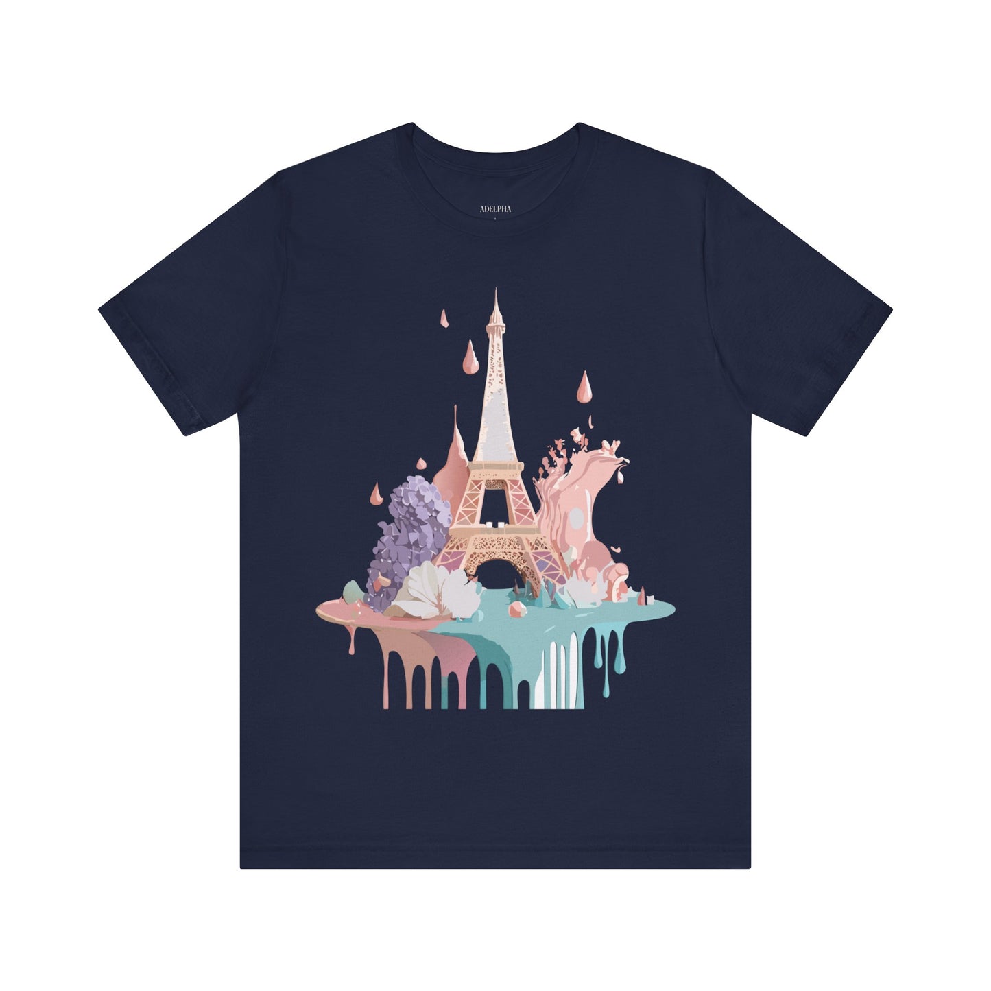 Natural Cotton Tee Shirt - Beautiful Places Collection - Paris