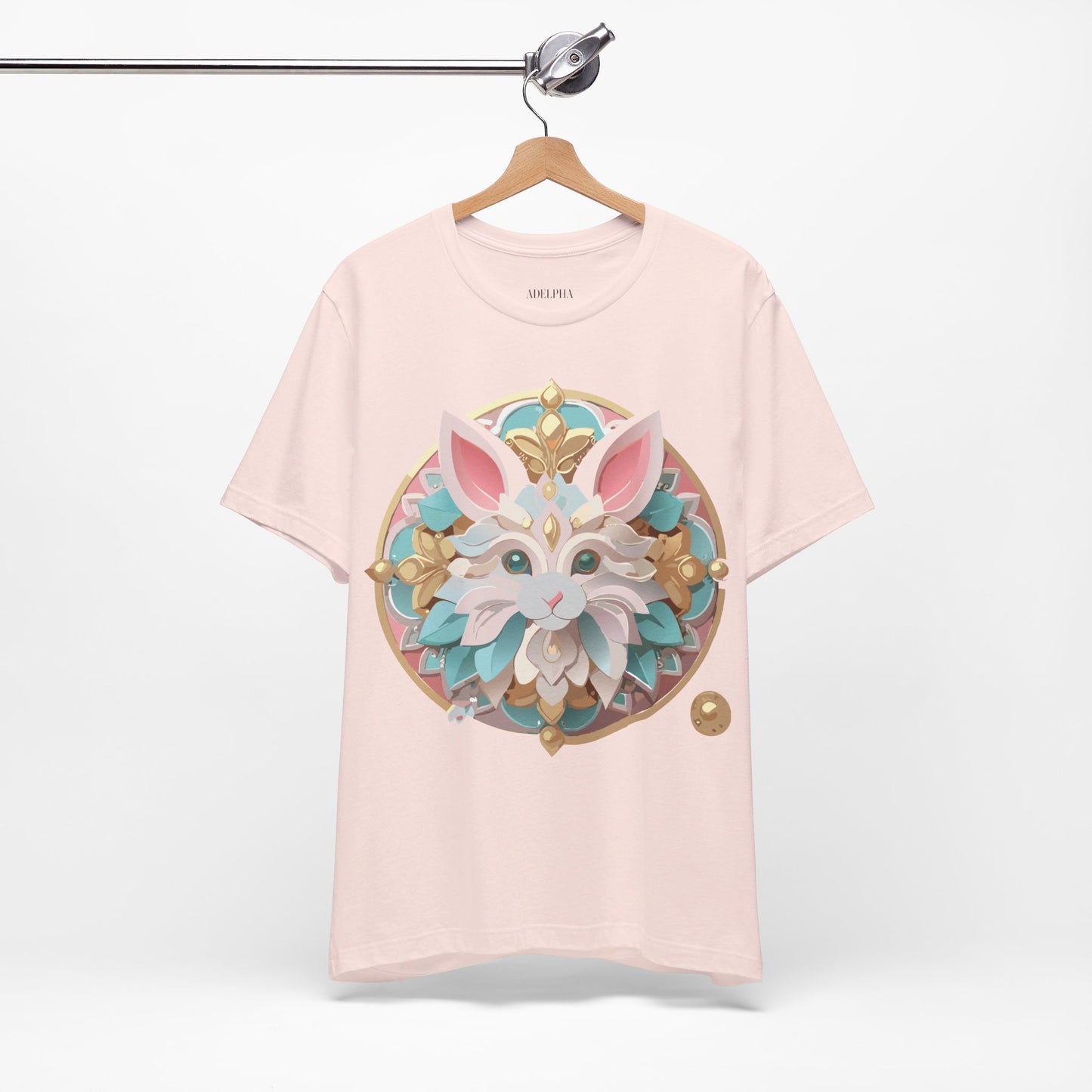 T-Shirt aus natürlicher Baumwolle – Medallion-Kollektion