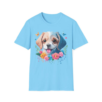 Dog Shirt Unisex Softstyle Tee Gildan 64000 100 Percent Ring Spun Cotton