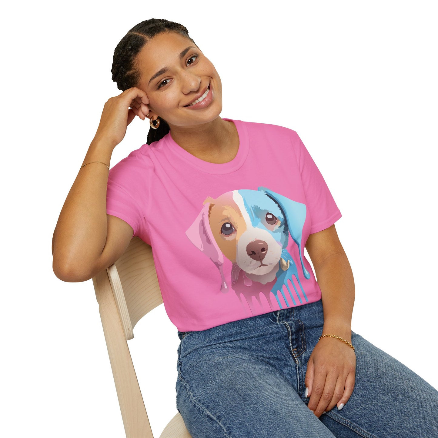 Dog Shirt, Shirt with Dog, Animal Tee, Shirt with Animals
