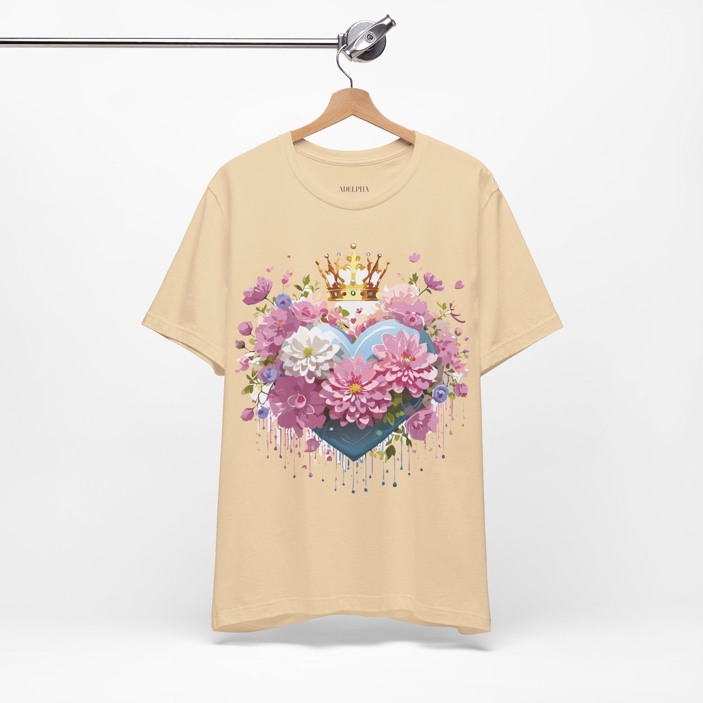 Natural Cotton Tee Shirt - Love story Collection