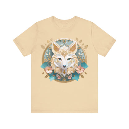 Natural Cotton Tee Shirt - Medallion Collection Printify