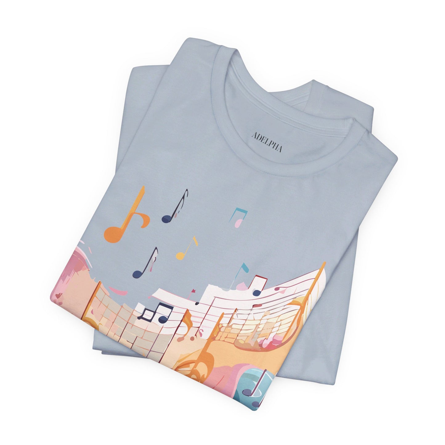 T-shirt en coton naturel - Collection Musique