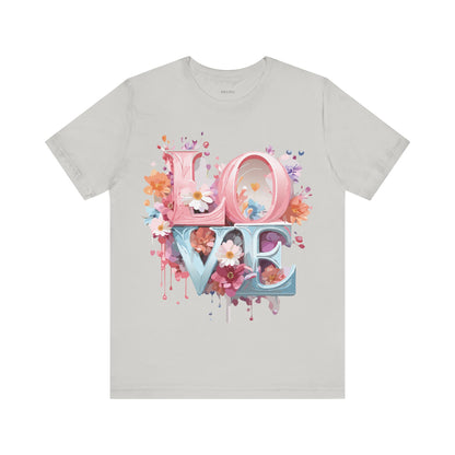 Natural Cotton Tee Shirt - Love story Collection Printify
