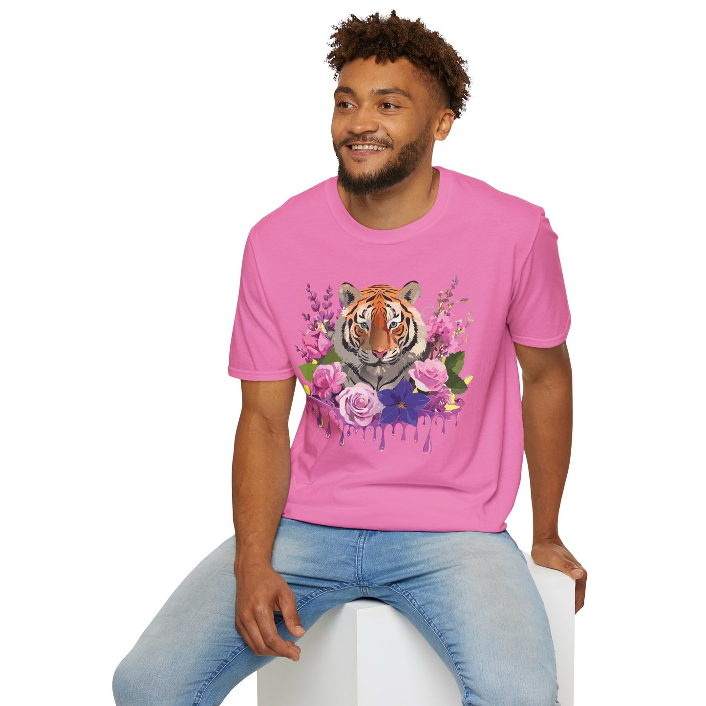 Tiger Shirt, Shirt with Tiger, Animal Tee, Shirt with Animals