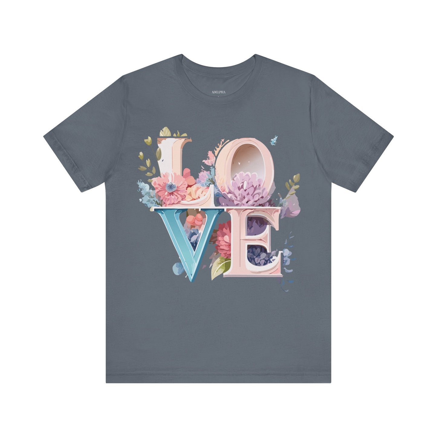 T-Shirt aus natürlicher Baumwolle – Love Story Collection