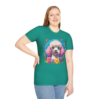 Dog Shirt With Animals Unisex Softstyle Tee 100 Percent Cotton Gildan 64000
