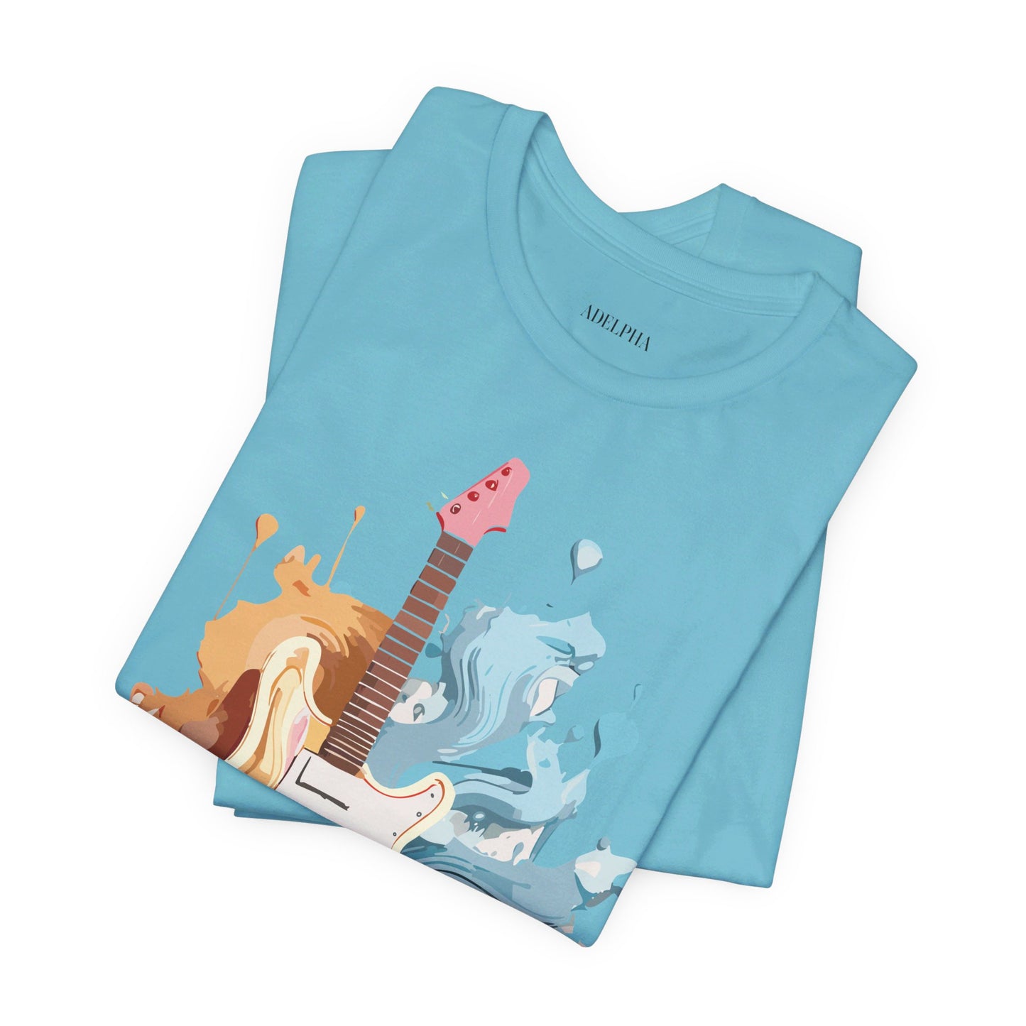 T-shirt en coton naturel - Collection Musique