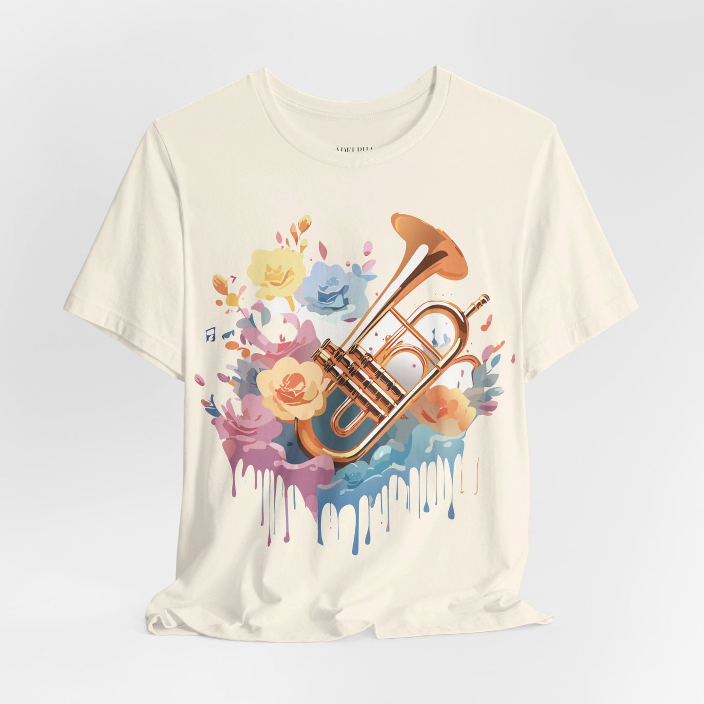 Natural Cotton Tee Shirt - Music collection