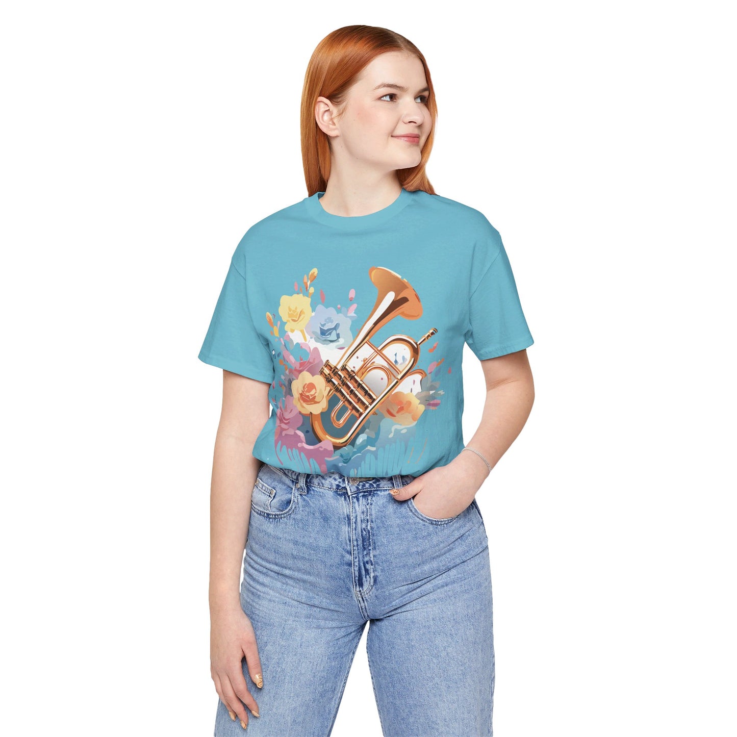 Natural Cotton Tee Shirt - Music collection