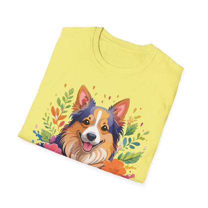Dog Shirt Unisex Animal Tee Softstyle Gildan 64000 Cotton Tee