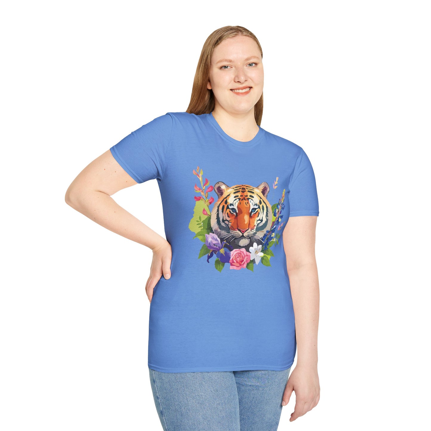 Tiger Shirt, Shirt with Tiger, Animal Tee, Shirt with Animals