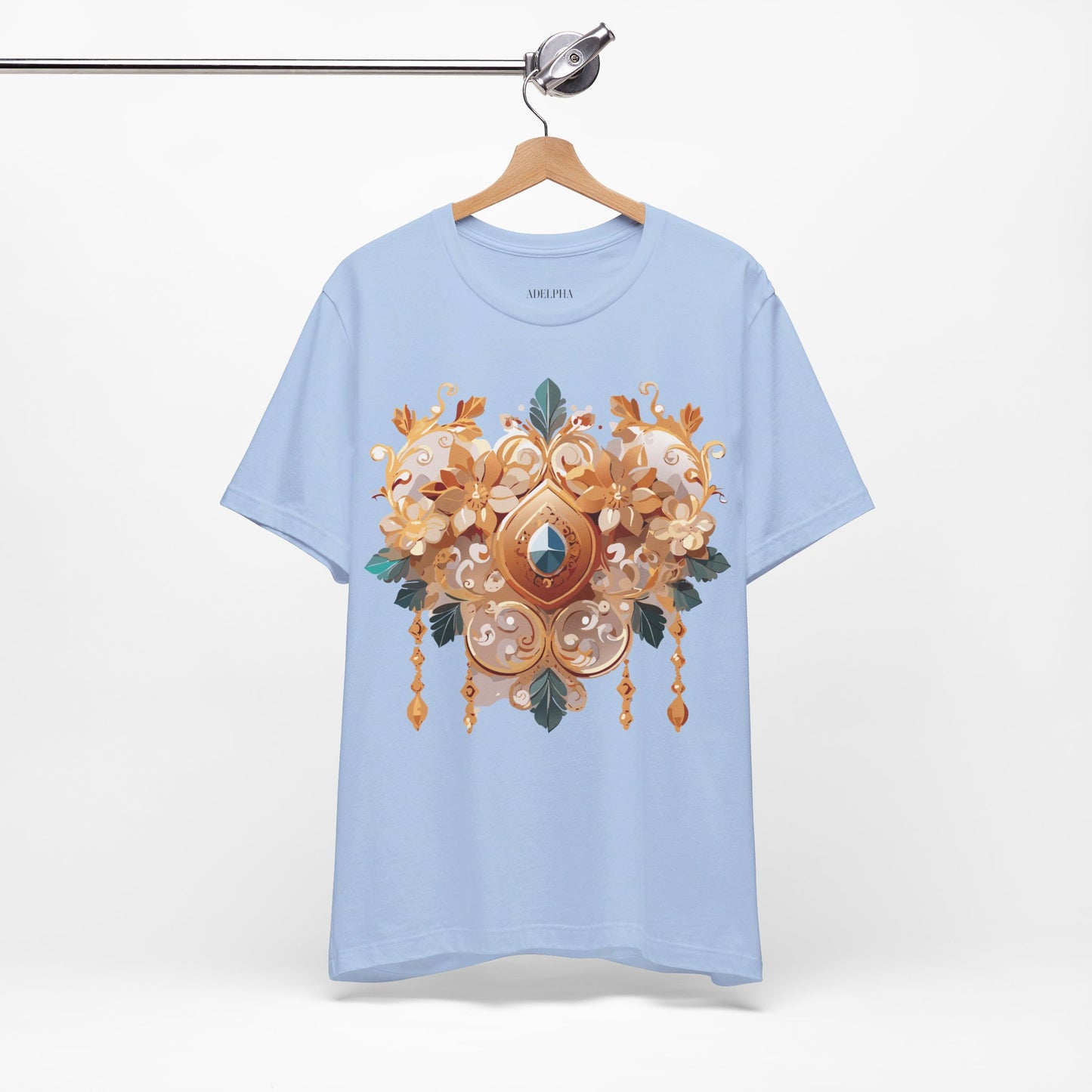 T-Shirt aus natürlicher Baumwolle – Queen Collection