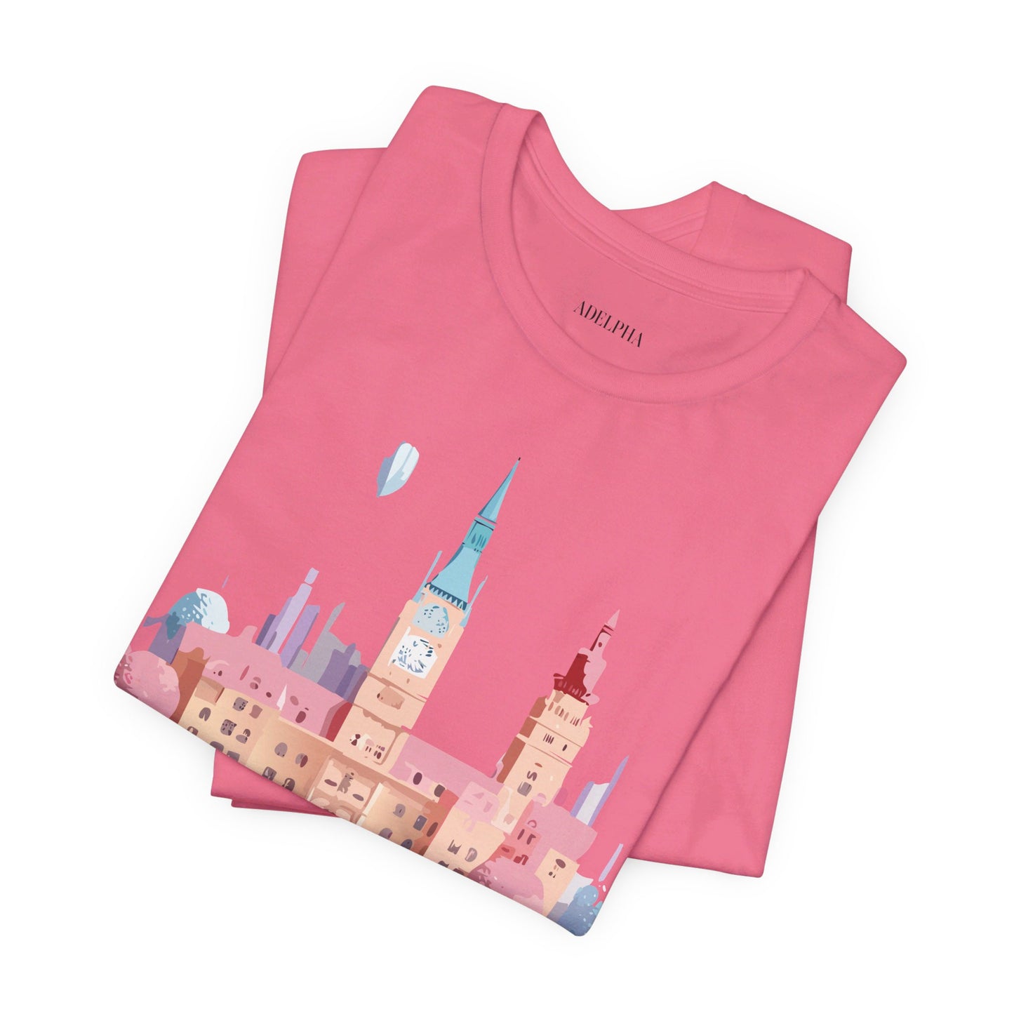 T-shirt en coton naturel - Collection Beautiful Places - Prague