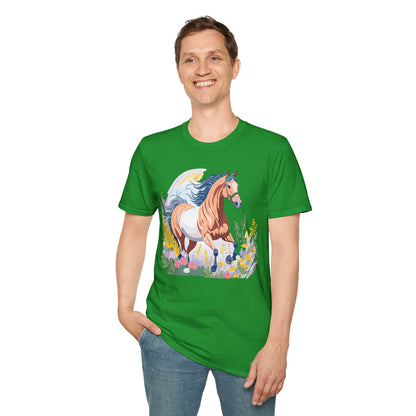 Horse Shirt Unisex Gildan Softstyle Tee 100 Ring Spun Cotton