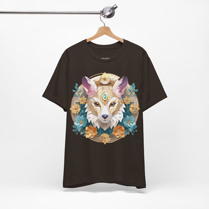 Natural Cotton Tee Shirt - Medallion Collection Printify