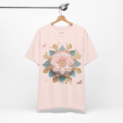 Natural Cotton Tee Shirt - Medallion Collection Printify