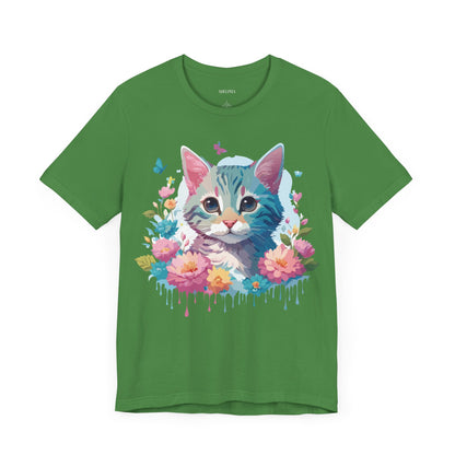 Cat Shirt, Shirt with Cat - ADELPHA