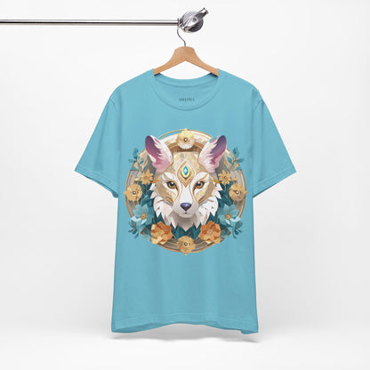 Natural Cotton Tee Shirt - Medallion Collection Printify
