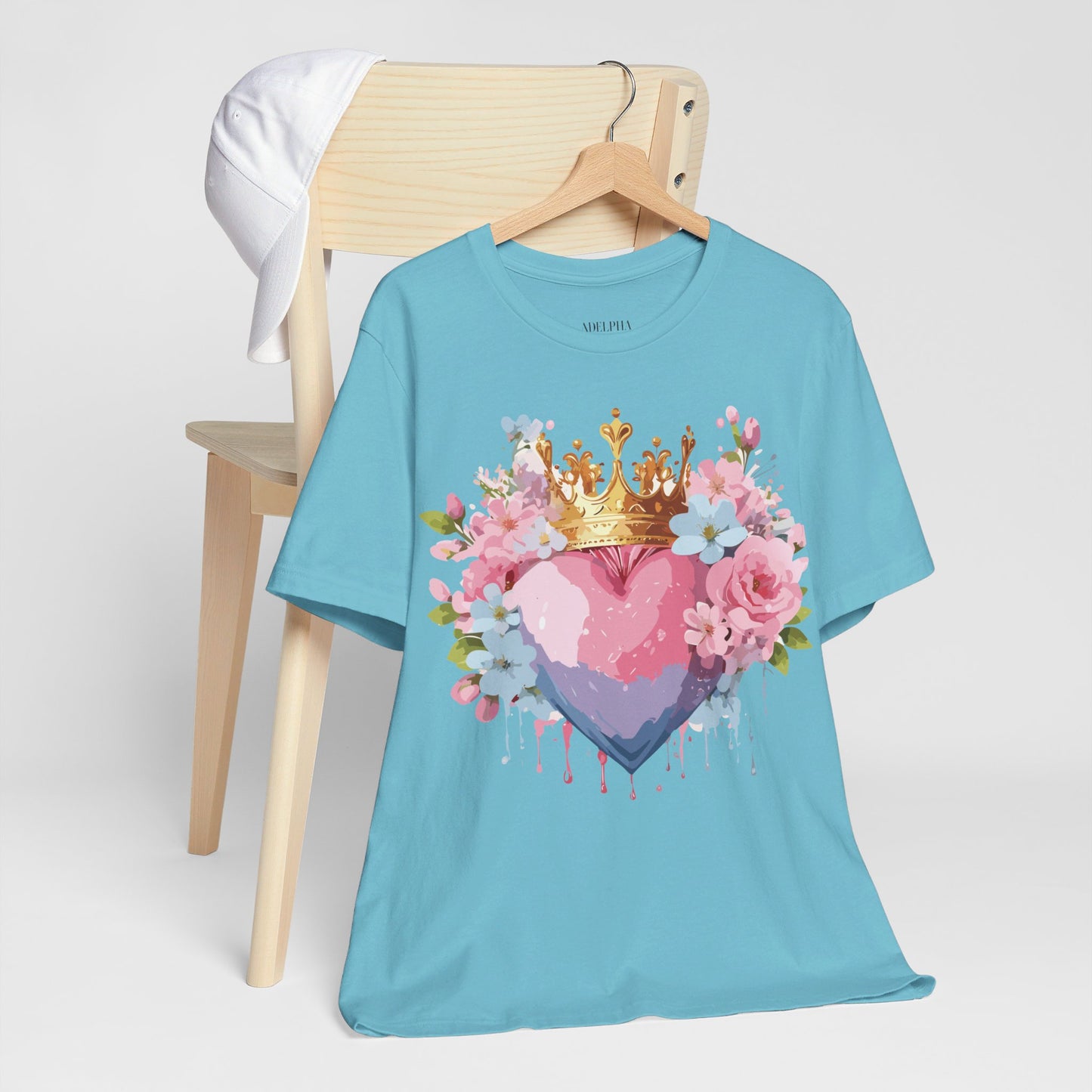 Natural Cotton Tee Shirt - Love story Collection