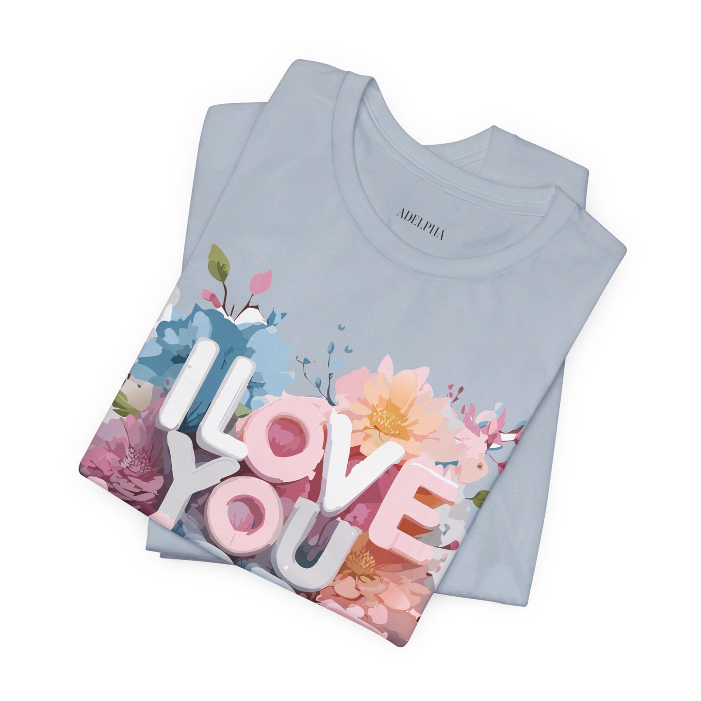 Natural Cotton Tee Shirt - Love story Collection