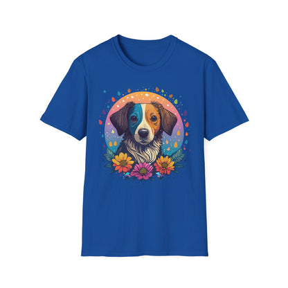 Dog Shirt Unisex Softstyle Tee 100 Percent Cotton Gildan 64000