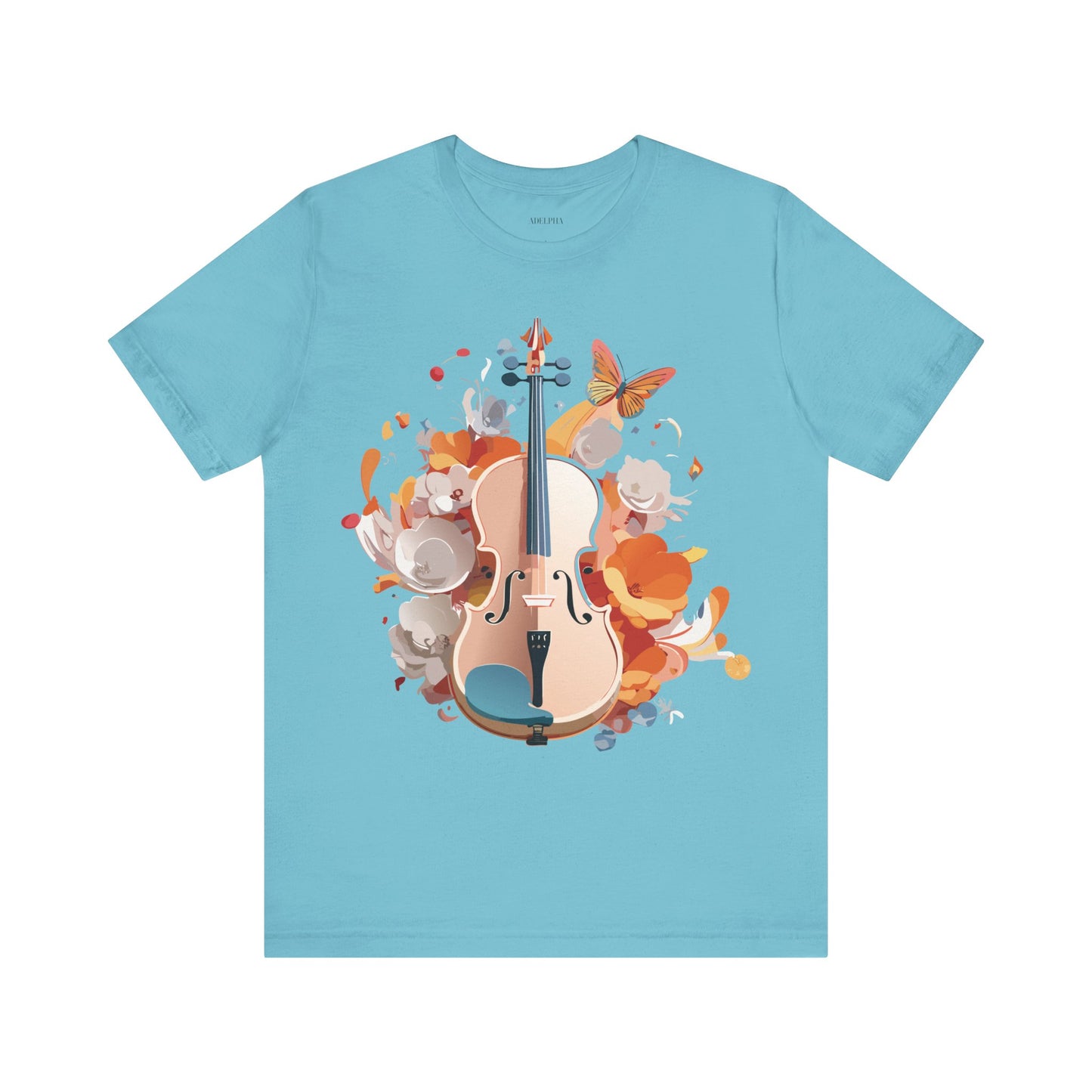 Natural Cotton Tee Shirt - Music collection