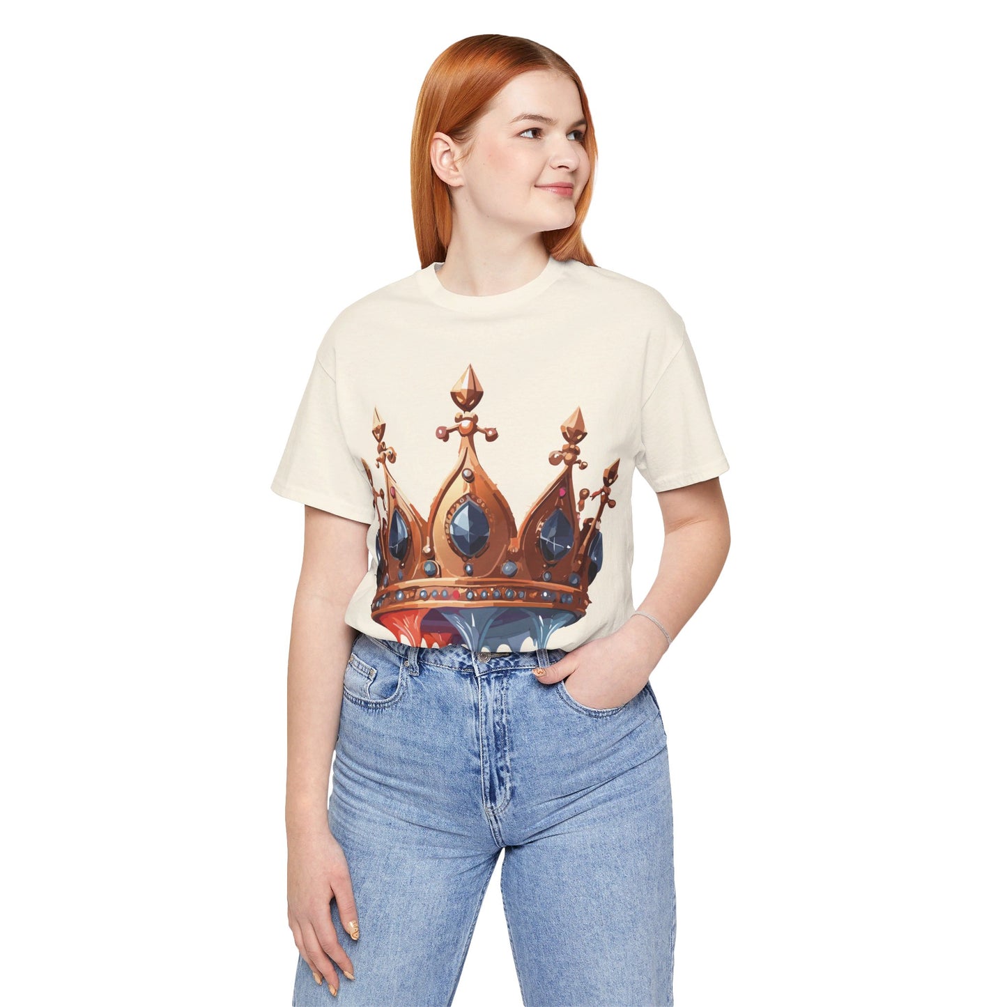 T-shirt en coton naturel - Collection Queen