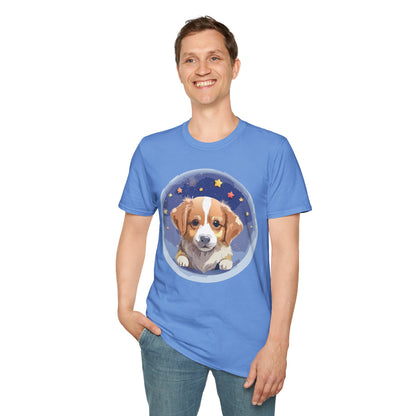 Unisex Gildan Softstyle 64000 Dog Shirt Tee Ring Spun Cotton