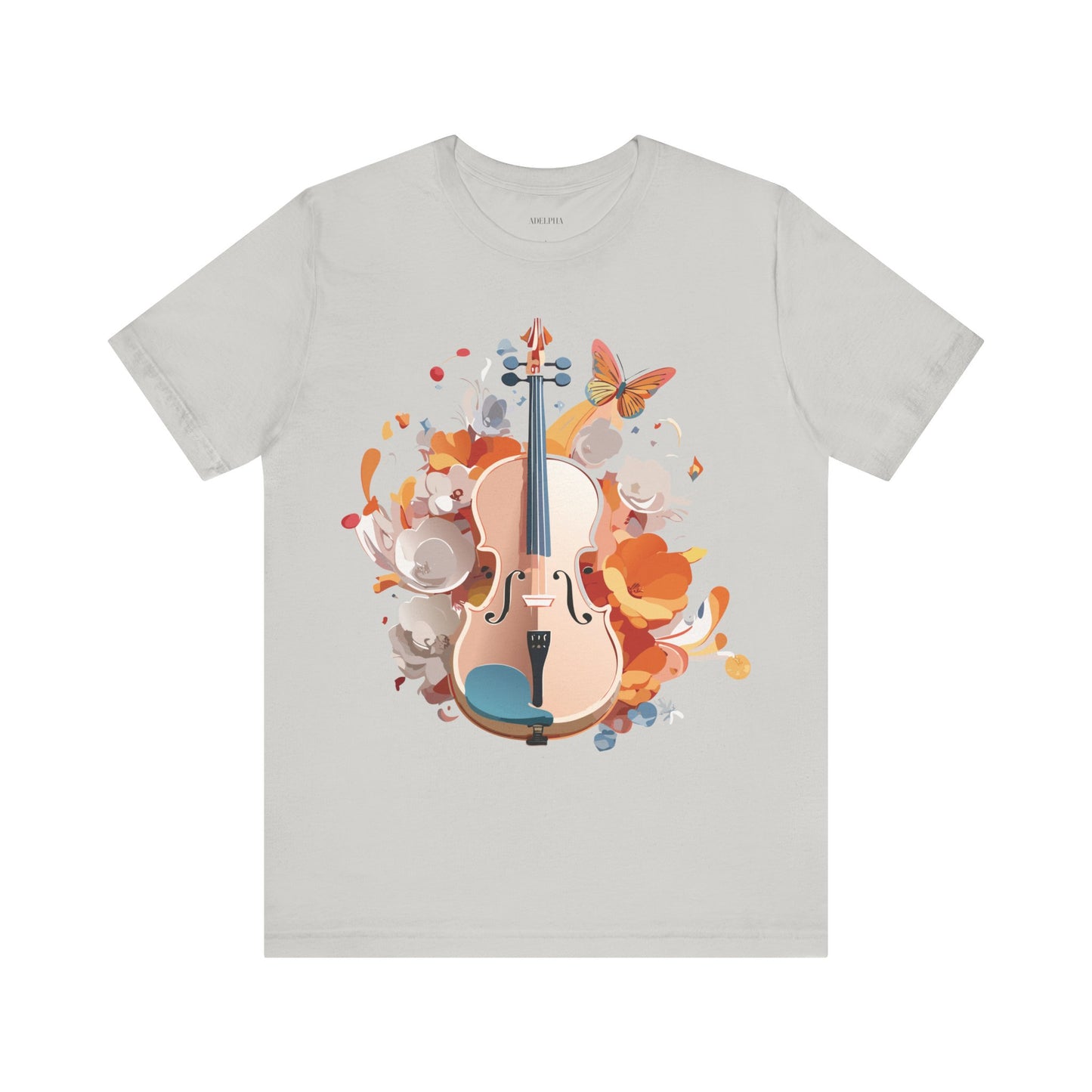 T-Shirt aus natürlicher Baumwolle – Musikkollektion