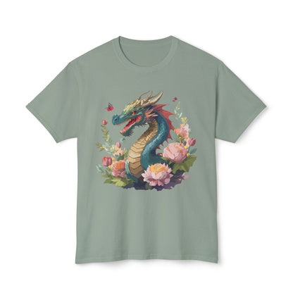 Dragon Art T Shirt Unisex Graphic Tee With Dragon Print HD Cotton