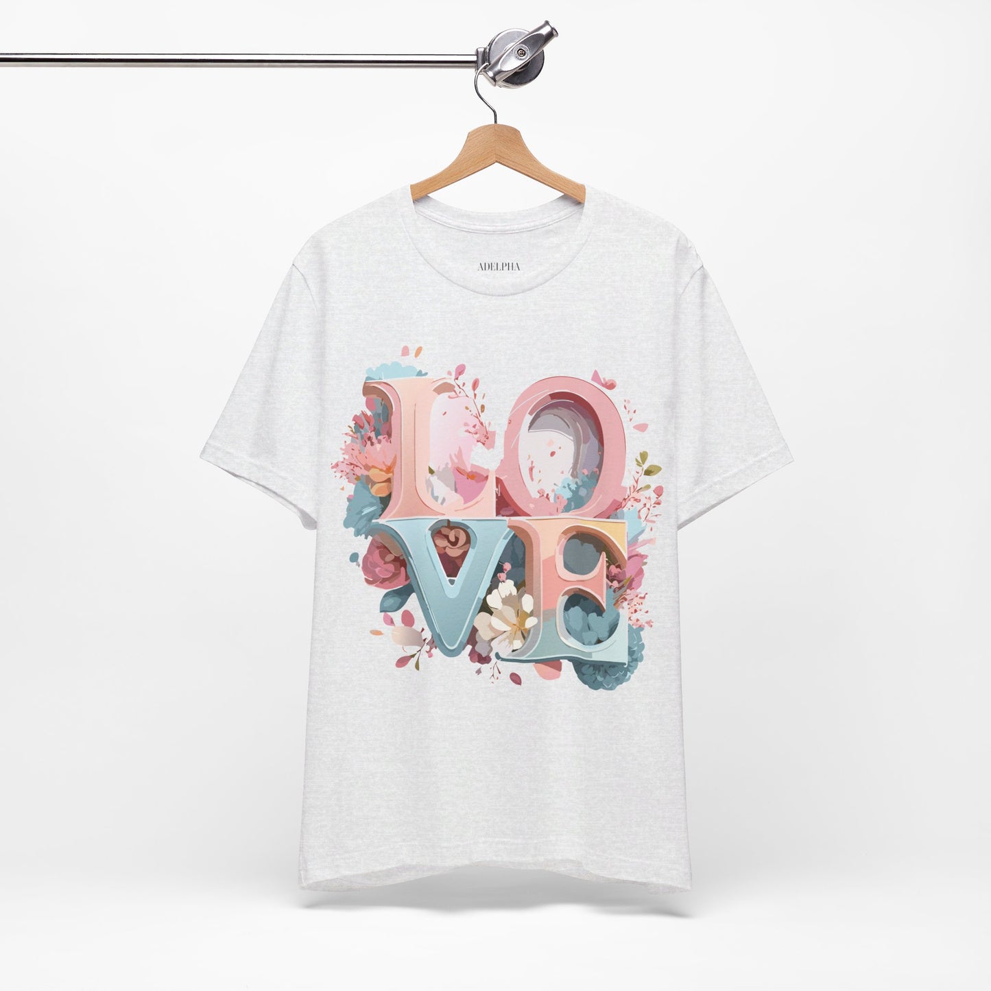 Natural Cotton Tee Shirt - Love story Collection