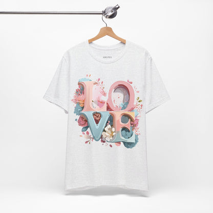 Natural Cotton Tee Shirt - Love story Collection Printify
