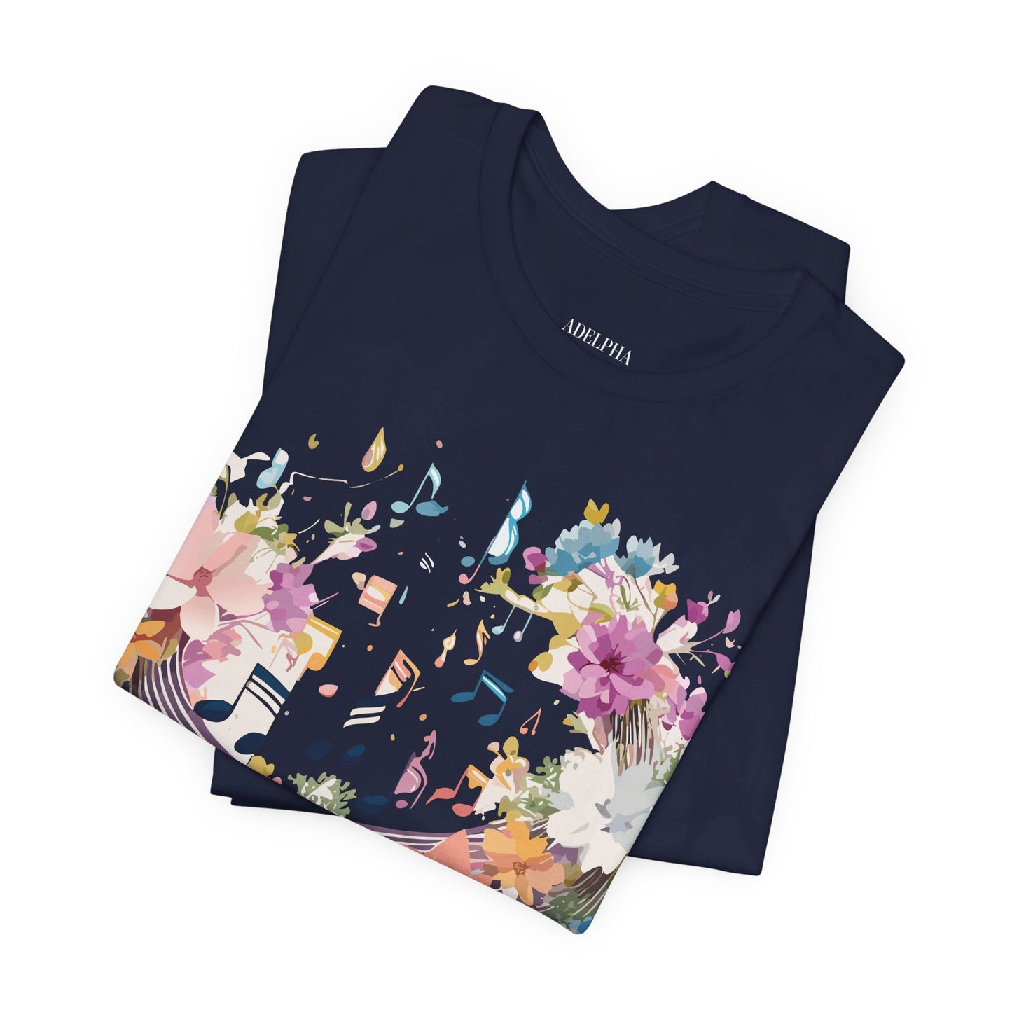 Natural Cotton Tee Shirt - Music Collection