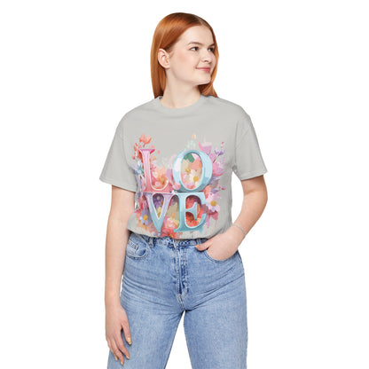 Natural Cotton Tee Shirt - Love story Collection Printify