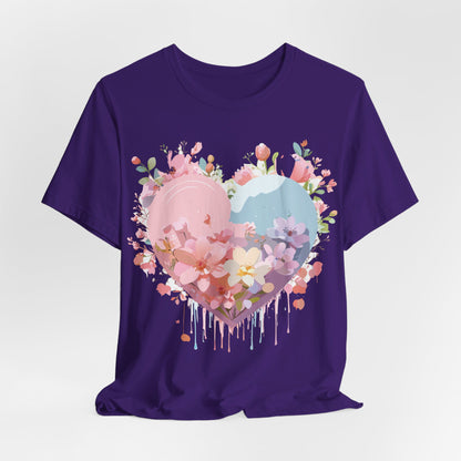 Natural Cotton Tee Shirt - Love Story Collection Printify