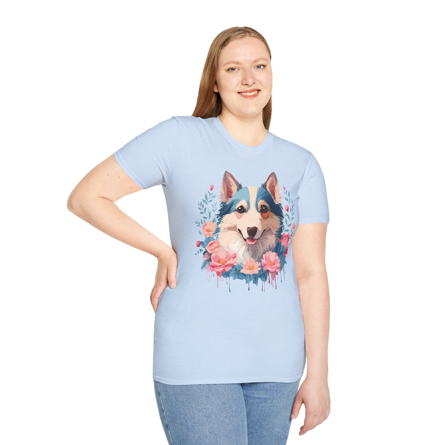 Dog Shirt, Shirt with Dog, Animal Tee, Shirt with Animals