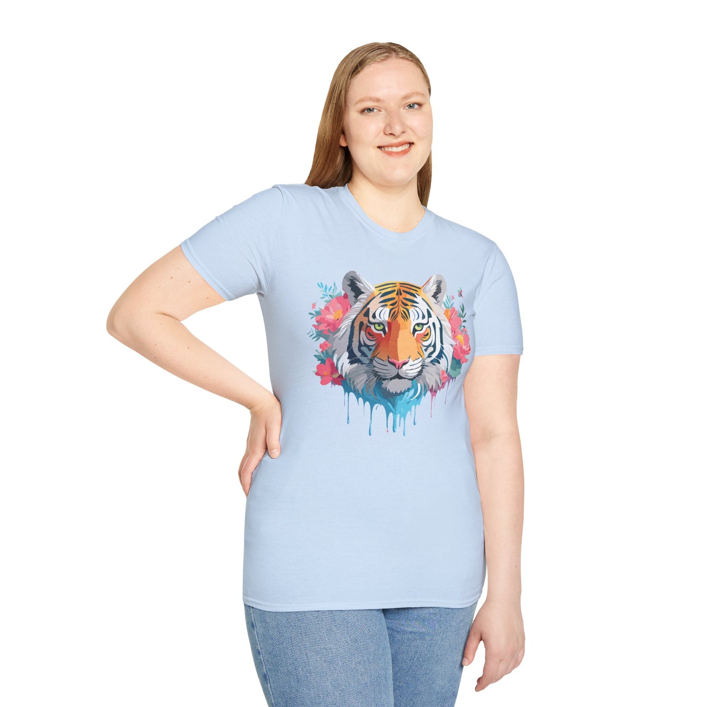 Tiger Shirt, Shirt with Tiger, Animal Tee, Shirt with Animals